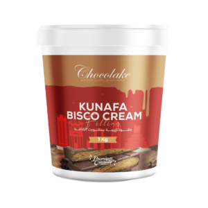 KUNAFA CREAM BISCO 1KG - حشوة بيسكو كريمي مع عجينة الكنافة