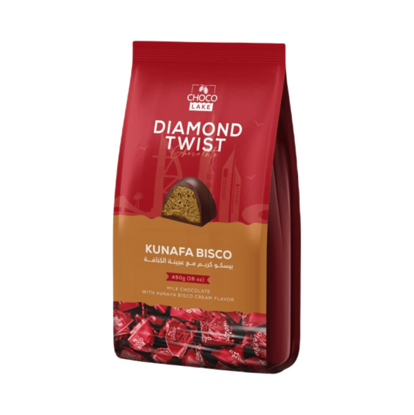 KUNAFA BISCO TWIST  450G - بيسكو كريم مع عجينة الكنافة